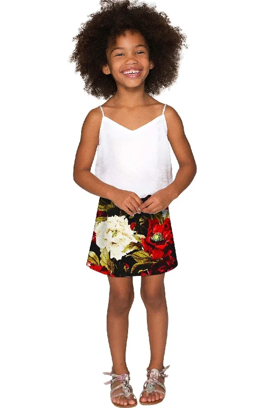 Put Your Crown On Aria A-Line Skirt - Girls chiffon skirt flowing