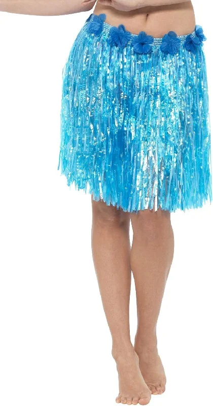 Hawaiian Hula Skirt Costume - One Size Fits Most (Neon Pink) patchwork skirt art