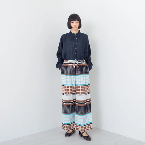 Pants Mixed Line Modern Skinny Pants