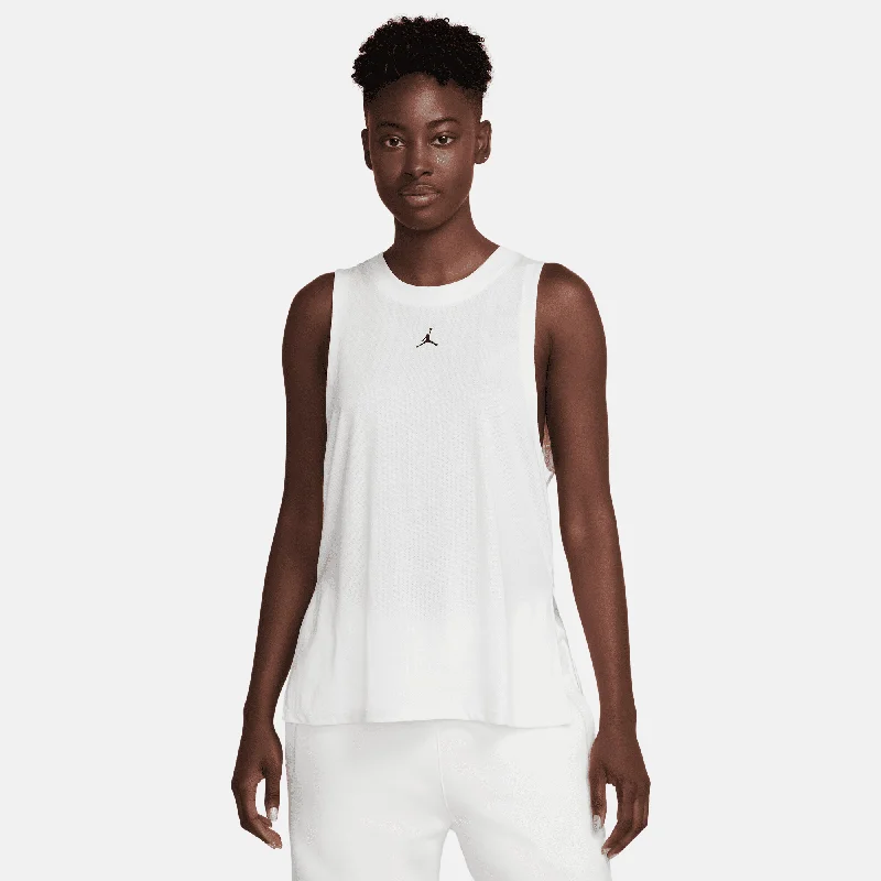 Air Jordan Sport Women's White Diamond Tank Top sequin tank top