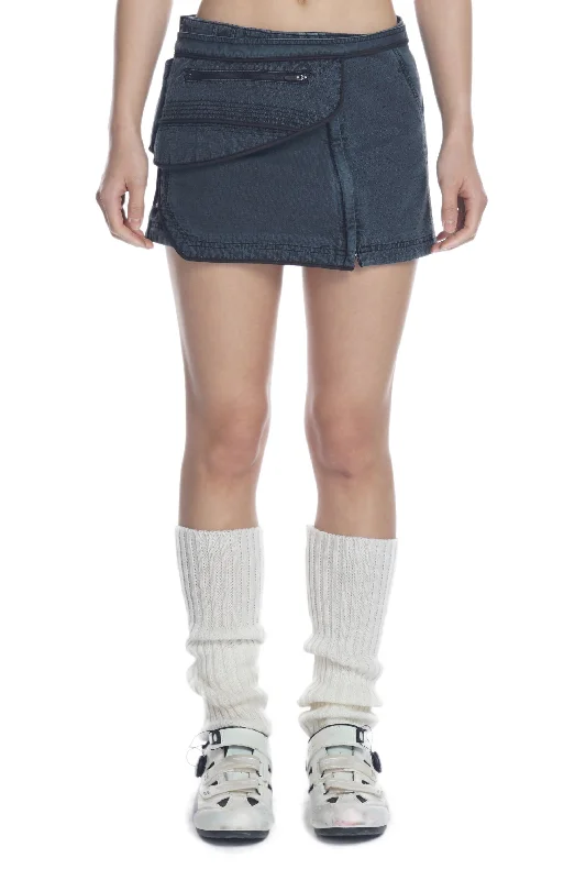 Skirt linen skirt relaxed