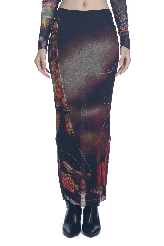 Skirt zip skirt side