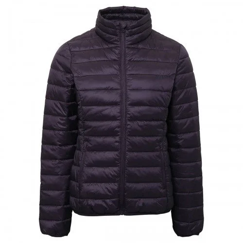 2786 Womens/Ladies Terrain Long Sleeves Padded Jacket Tailored Jacket Straight Jacket A-Line Jacket