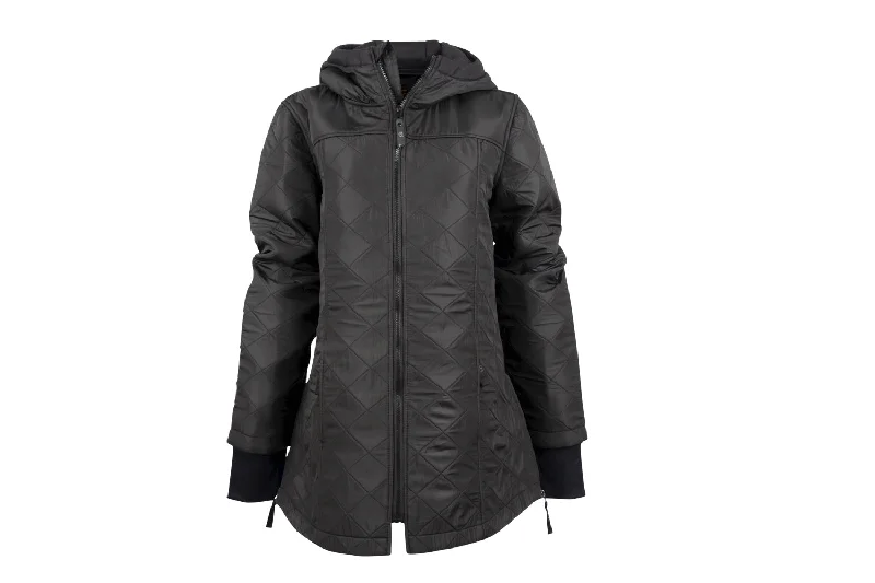 STS Ranchwear Womens Blakely Black 100% Polyester Insulated Jacket M Insulated Jacket Fitted Jacket Loose Jacket