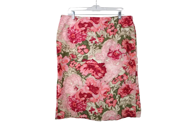 Talbots Pink Skirt | 16 corduroy skirt durable