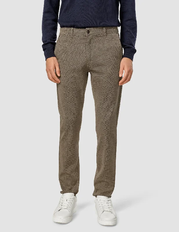 Classic Pants Slim Wooden Beige Casual Wide Pants
