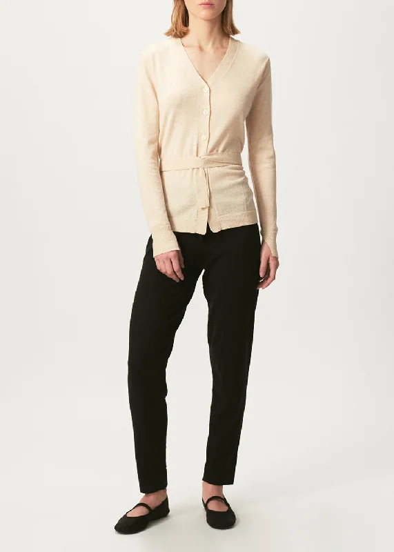 Suri Cardigan Cable Knit Ribbed Knit Lace Knit