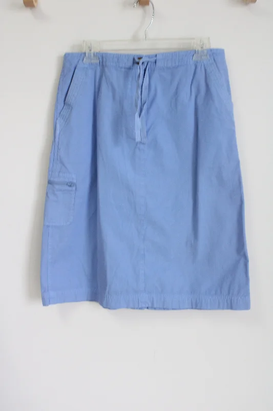 Orvis Light Blue Cotton Skirt | 6 corduroy skirt durable