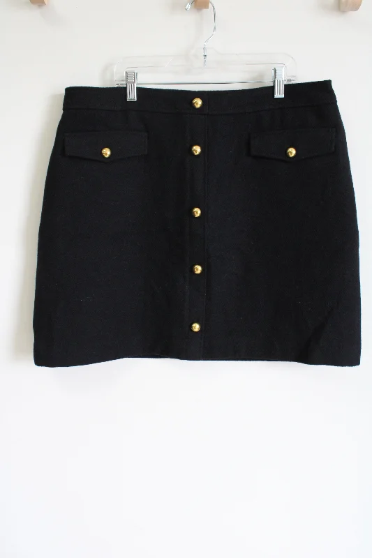 LOFT Black Mini Skirt | 14 maxi skirt elegant