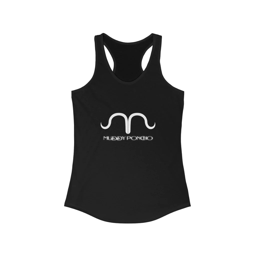 Muddy Poncho Women's Racerback Tank Top print tank top