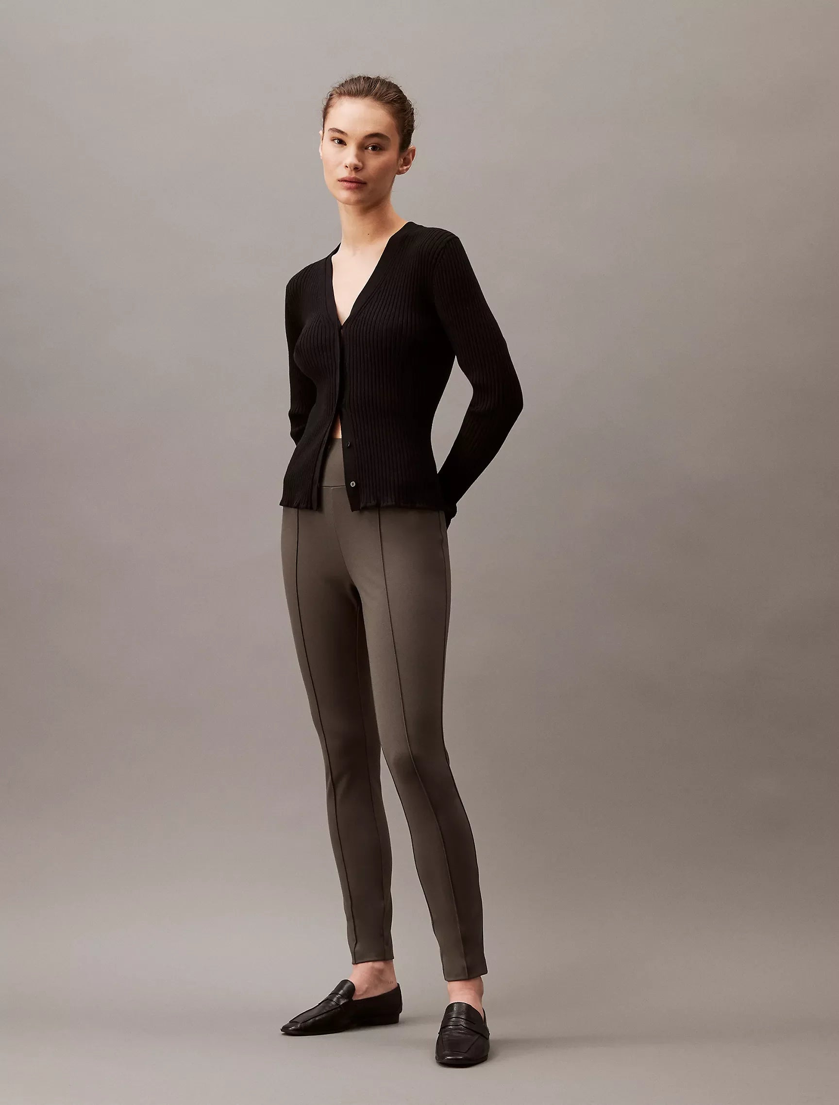Calvin Klein Ponte Skinny Fit Pants - Women Classic Cropped Pants