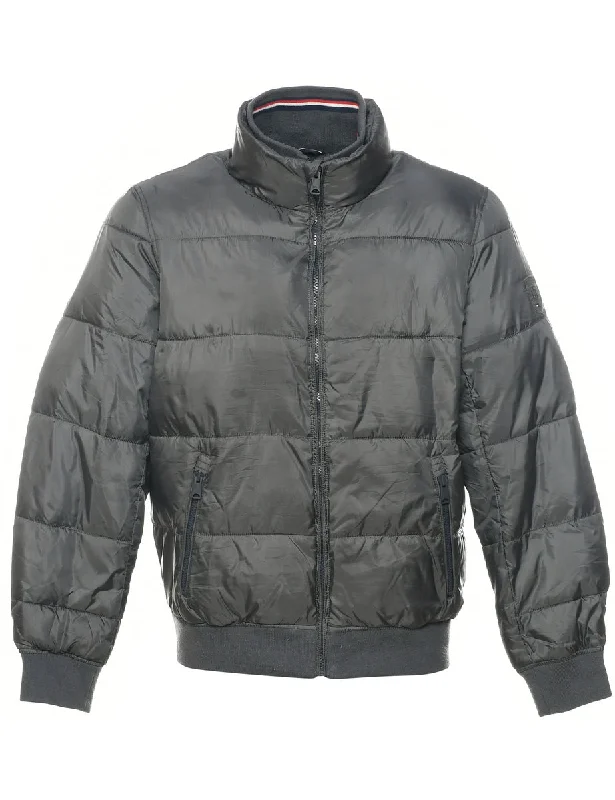 Tommy Hilfiger Puffer Jacket - M Wool Jacket Cashmere Jacket Tweed Jacket