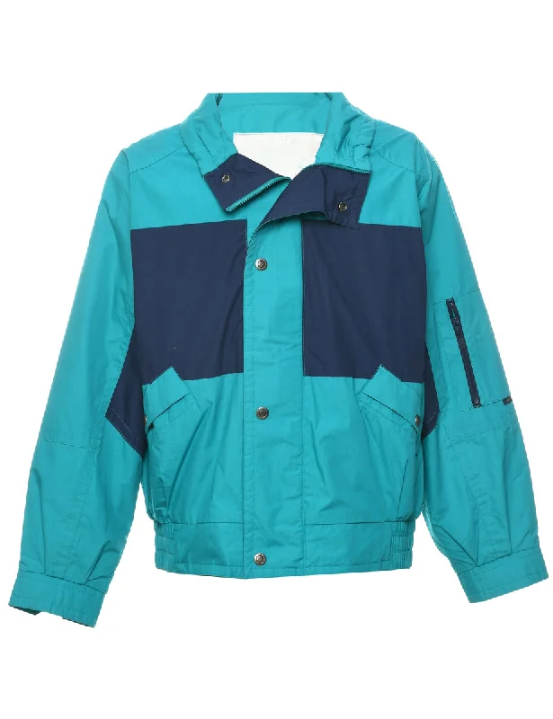 Two Tone Jacket - L Appliqued Jacket Beaded Jacket Sequined Jacket
