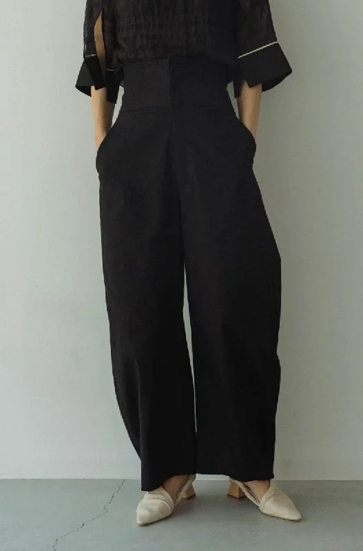 Restock [Ships from 7/28] High Waist Lace up Pants/2color Cozy Knit Pants