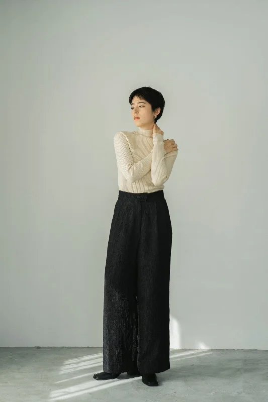 Style Jacquard Pants Soft Cotton Pants