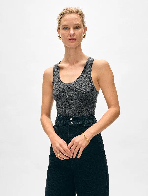 Superfine Merino Ribbed Tank adorable tank top