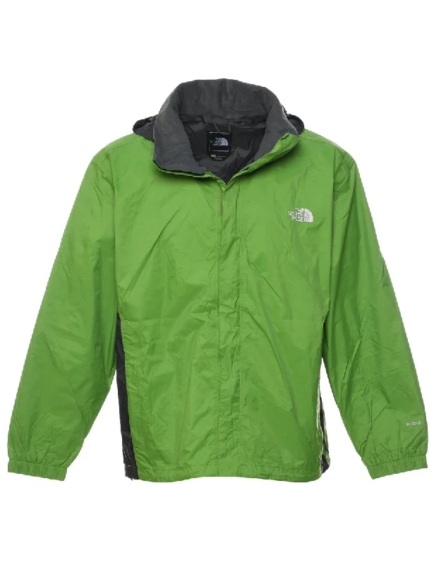 The North Face Nylon Jacket - L Trench Coat Raincoat Waterproof Jacket
