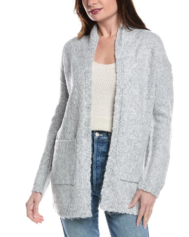 Michael Stars Magdalena Cardigan Tailored Straight A-Line