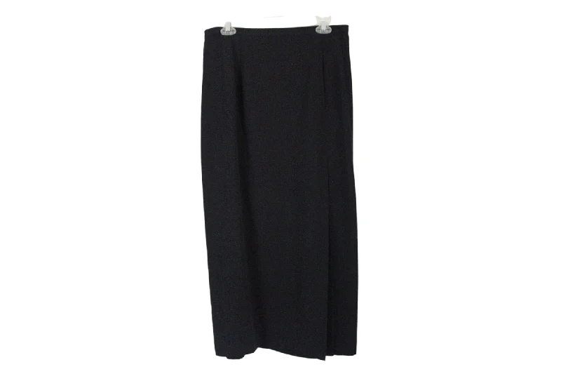 DressBarn Black Skirt | 16W linen skirt airy
