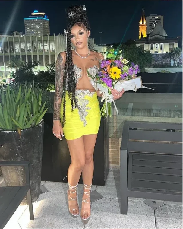 Goose Luxury Graduation Sexy Tank Rhinestone Glitter Decoration Homecoming Dresses African Style Party Dresses Tunics New arrival
