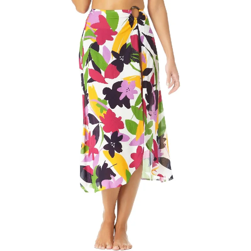 Anne Cole Womens Summer Skirt Cover-Up wrap skirt elegant