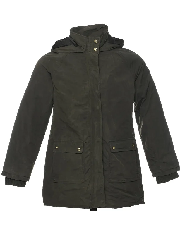 Tommy Hilfiger Mountaineering Jacket - M Rayon Fabric Velvet Fabric Corduroy Fabric