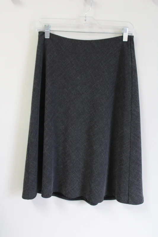 Geoffrey Beene Sport Stretch Gray Skirt | 4 elastic waist skirt