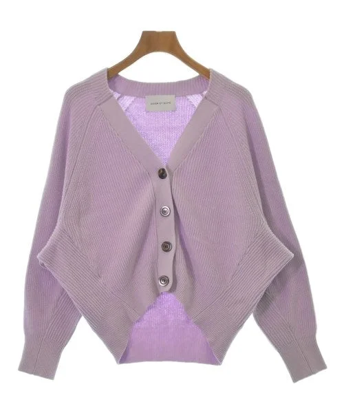 ADAM ET ROPE Cardigans Mesh Cardigan Canvas Denim