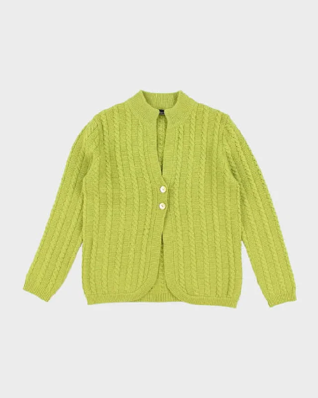 Vintage Aquasctum Green Angora & Wool Cardigan - L Denim Fabric Leather Fabric Suede Fabric Vintage Aquasctum Green Angora & Wool Cardigan - L Denim Fabric Leather Fabric Suede Fabric