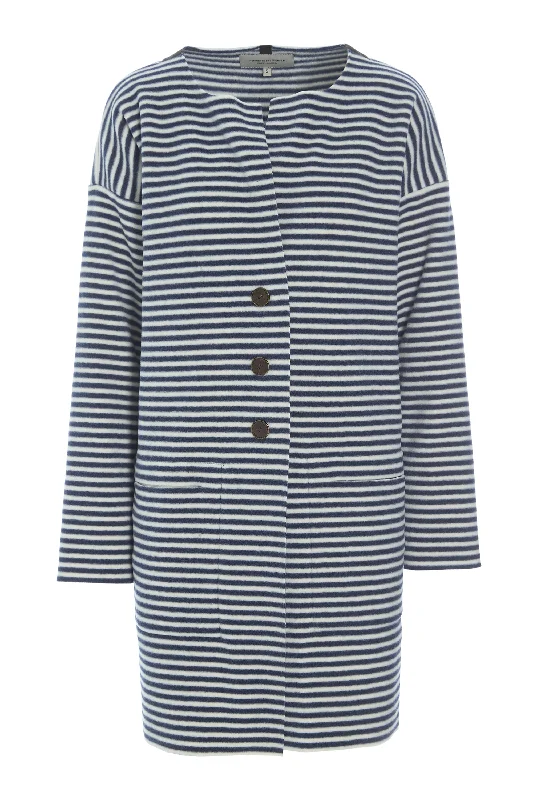 Henriette Steffensen Stripes Cardigan Casual Formal Business