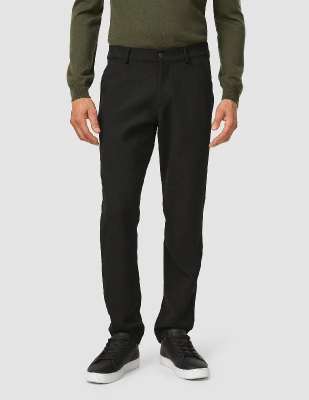 Heavy Edition Pants Regular Black Melange 2.0 Soft Wool Pants