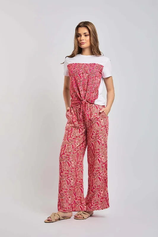 Women Pant Wide Leg Multicolor Cozy Maternity Pants