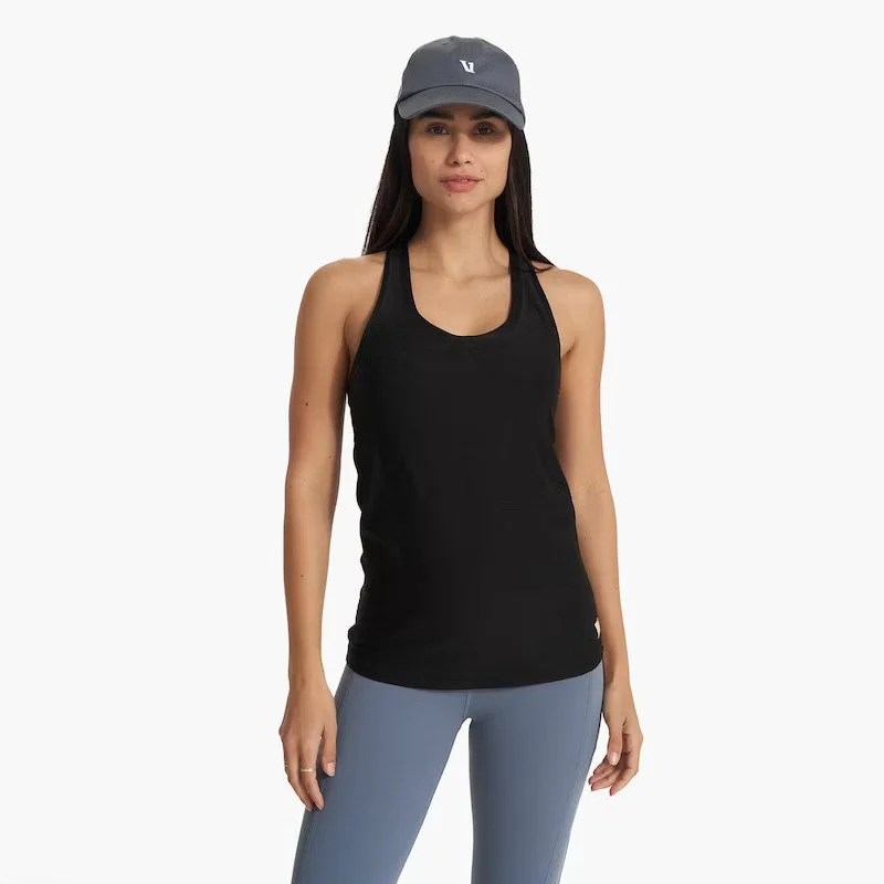 Lux Performance Tank charcoal tank top