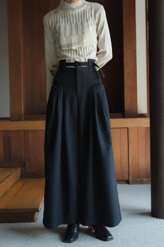 Waist Pocket Wide Pants/2color Lightweight Jogger Pants