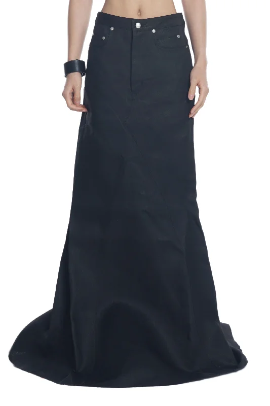 Skirt wool skirt breathable