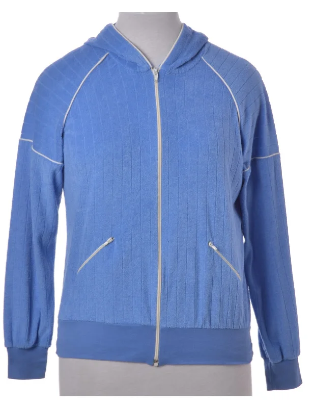 Velour Fabric Old School Track Jacket Embroidered Jacket Appliqued Jacket Beaded Jacket