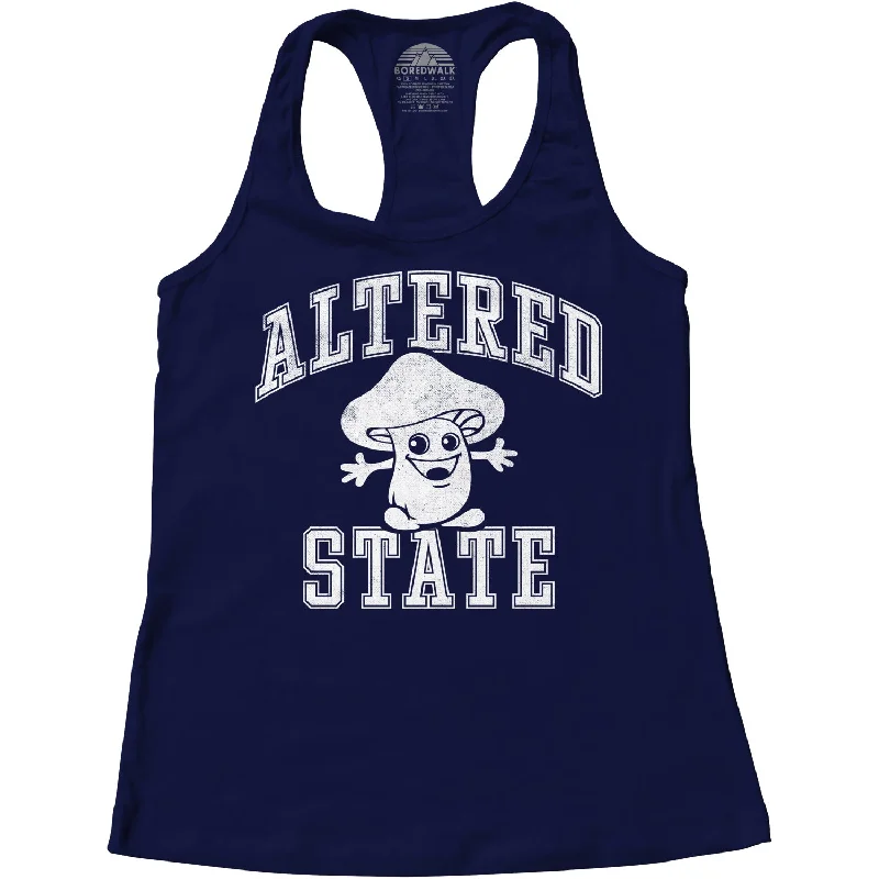 Women's Altered State Racerback Tank Top one shoulder tank