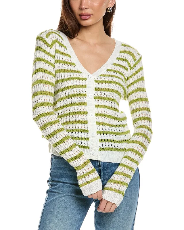 ANNA KAY Portorico Cashmere-Blend Cardigan Boxy Cardigan Fitted Cardigan A-Line