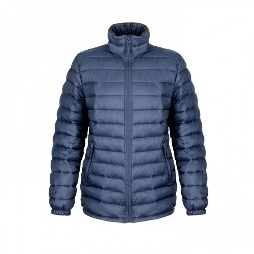 Result Ladies/Womens Ice Bird Padded Jacket (Water Repellent & Windproof) Herringbone Jacket Houndstooth Jacket Plaid Jacket