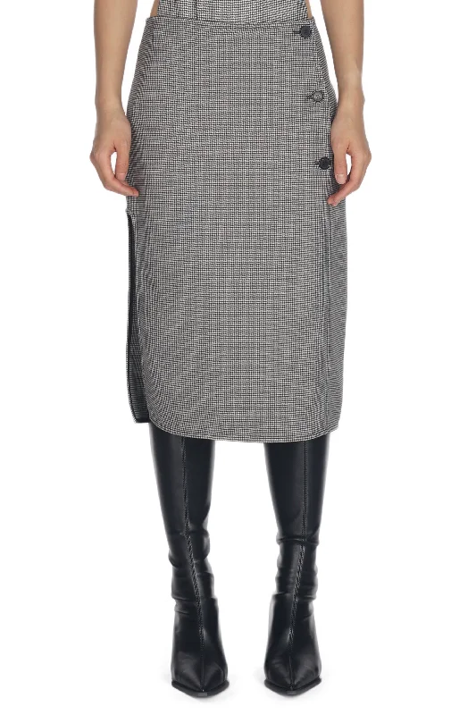 Skirt velvet skirt plush