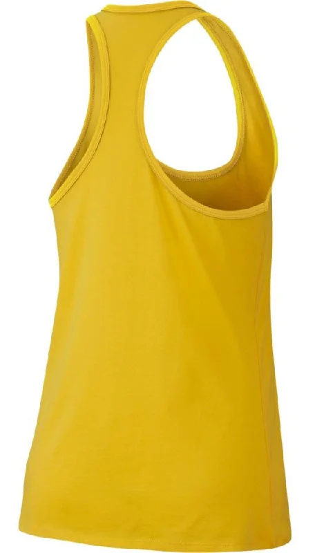 Nike Brasil 2018 Womens Tank Top - Yellow beige tank top