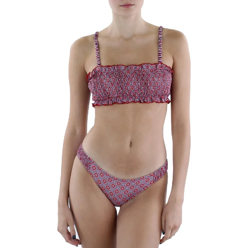 Womens Printed Swim Bottom Separates Summer Ready Swimsuit