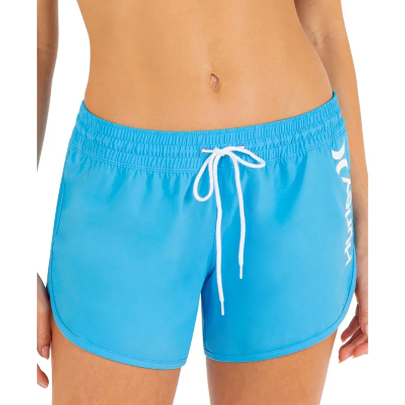 Hurley Womens Juniors Phantom Board Shorts Swim Bottom Separates Swim Skirt Set