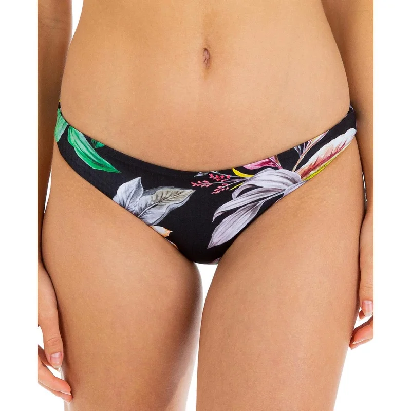 Hurley Womens Reversible Printed Swim Bottom Separates Retro-Inspired Bikini Set