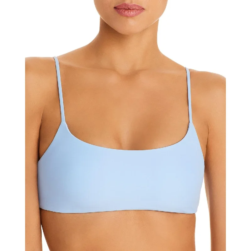 JADE Swim Womens Muse Lined Scoop Swim Top Separates Trendy Swimsuit Bottoms