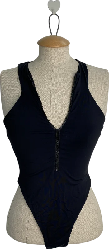 Myra Swimwear Black Axel One Piece UK S High-Cut One-Piece