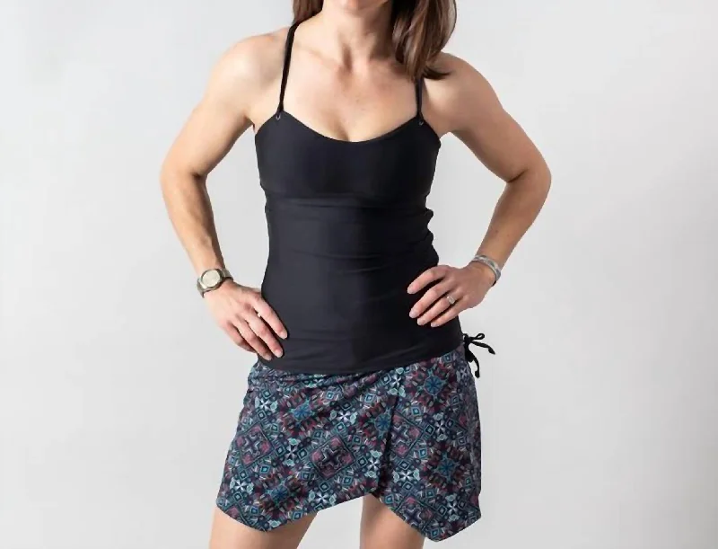 Odessa Tankini In Black Stylish Swimsuit Set