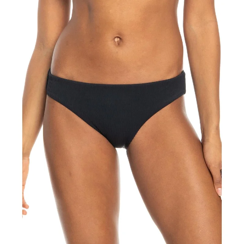 Roxy Womens Juniors Love The Comber Ribbed  Swim Bottom Separates Classic Two-Piece Bikini
