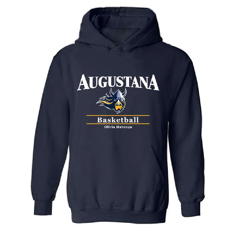 AU - NCAA Women's Basketball : Olivia Hayenga - Classic Fashion Shersey Hooded Sweatshirt Hoodie with High Neck Warm Protective AU - NCAA Women's Basketball : Olivia Hayenga - Classic Fashion Shersey Hooded Sweatshirt Hoodie with High Neck Warm Protective